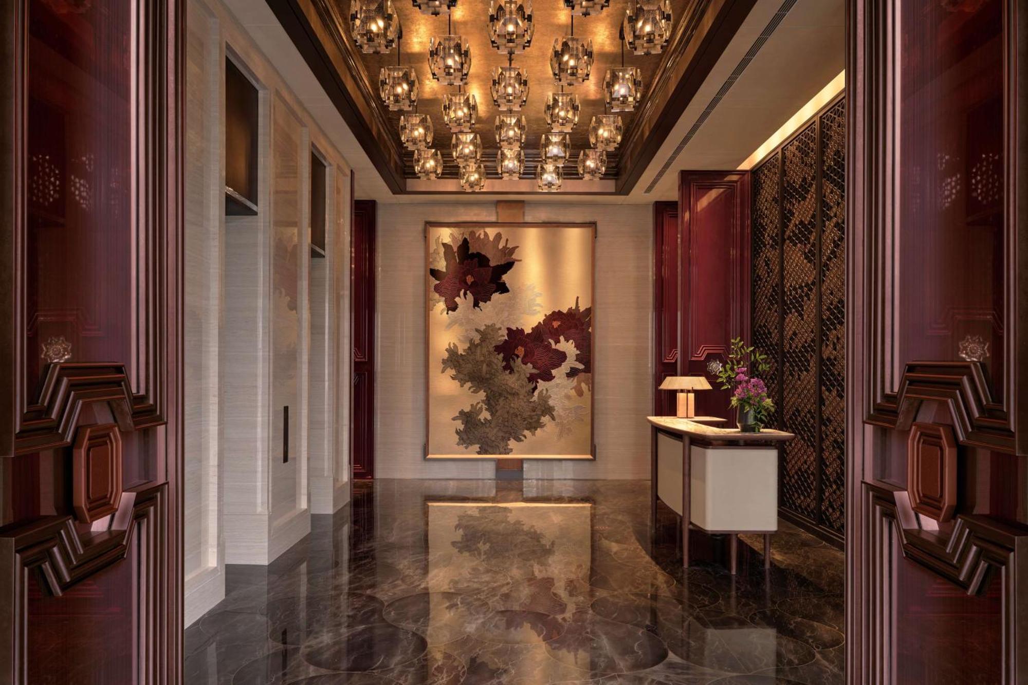 Conrad Shenzhen, The First Art Museum Hotel In Greater Bay Area With The Stunning Bay And Sunset View In The Hotel Terrace Экстерьер фото
